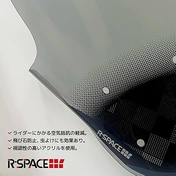 Amazon | R-SPACE ウインドシールド クリア ホンダ スーパーカブ